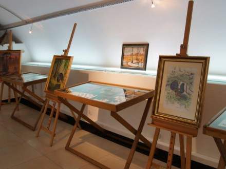 Wystawa „Zwierzyna chroniona naszych pól, lasów, tradycja, kultura łowiecka, lasy”